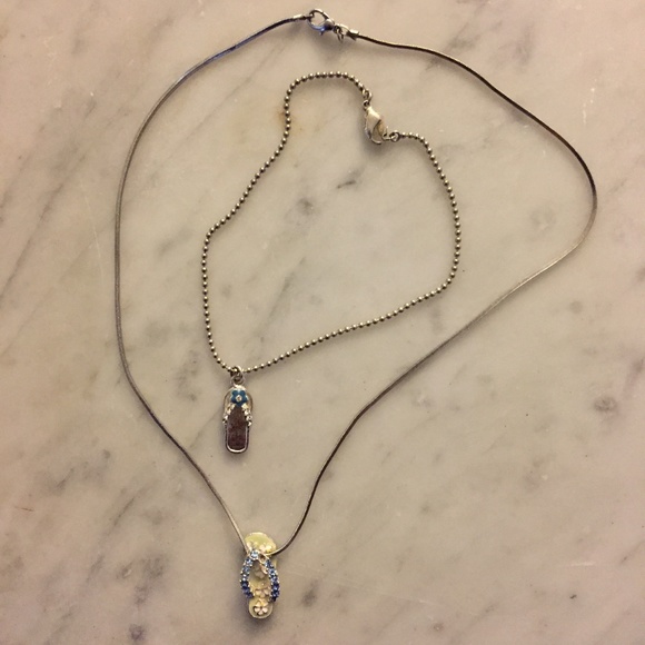 Sandal Necklace & Anklet Set - Picture 1 of 5
